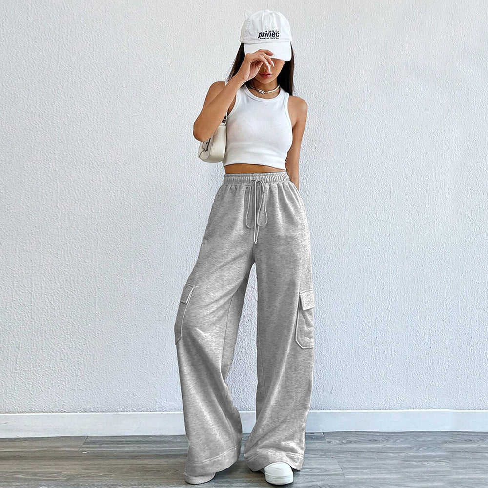 Marlene | Modern and Comfortable Wide-Leg Cargo Pants