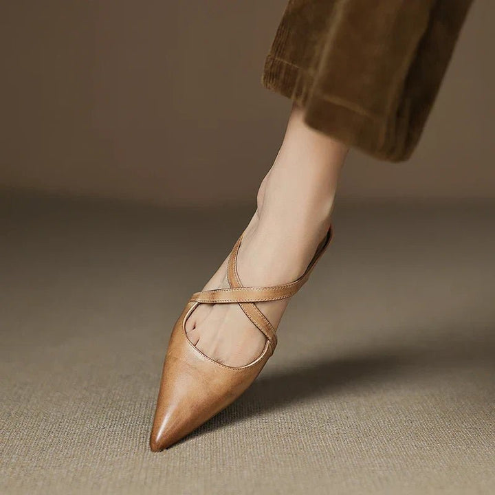 Isabella | Modern and Elegant Leather Slides