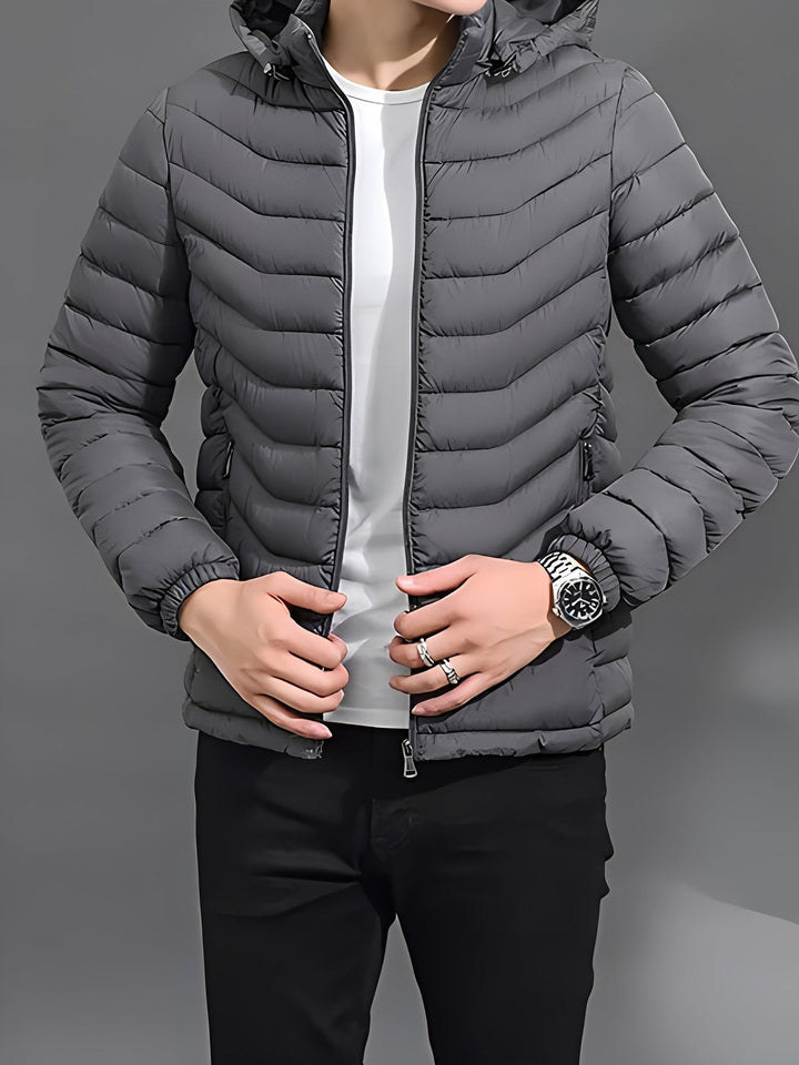 Owen | Hooded Puffer Jacket – Leichte Winterjacke für Herren