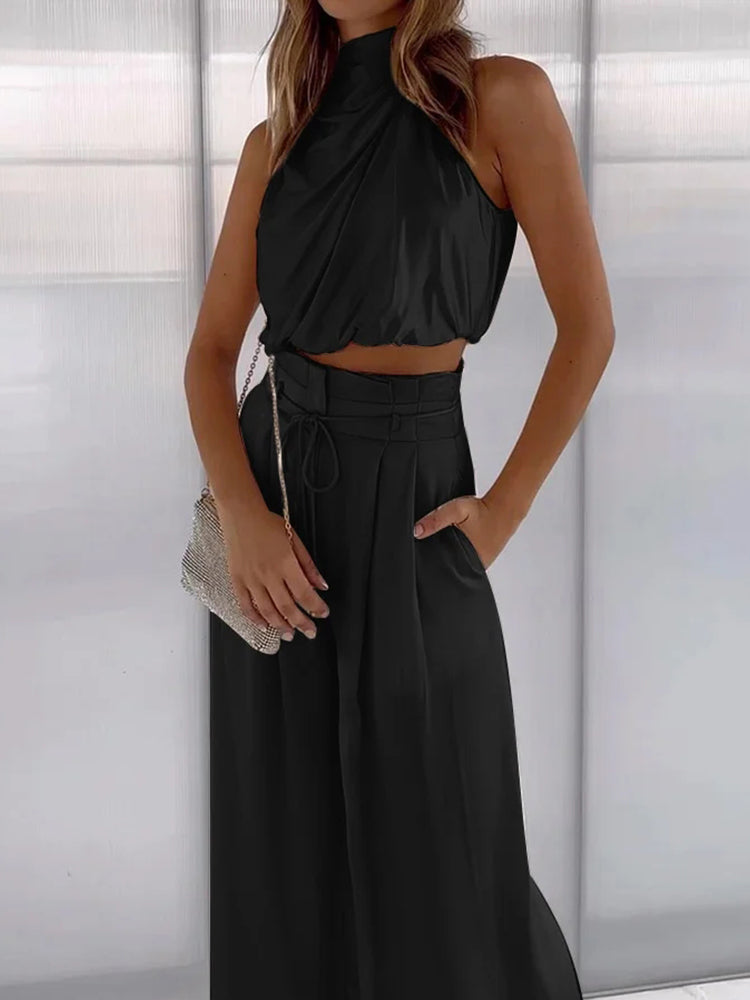 Anke | Elegant and Polished Two-Piece Set with a Slim-Fit Design