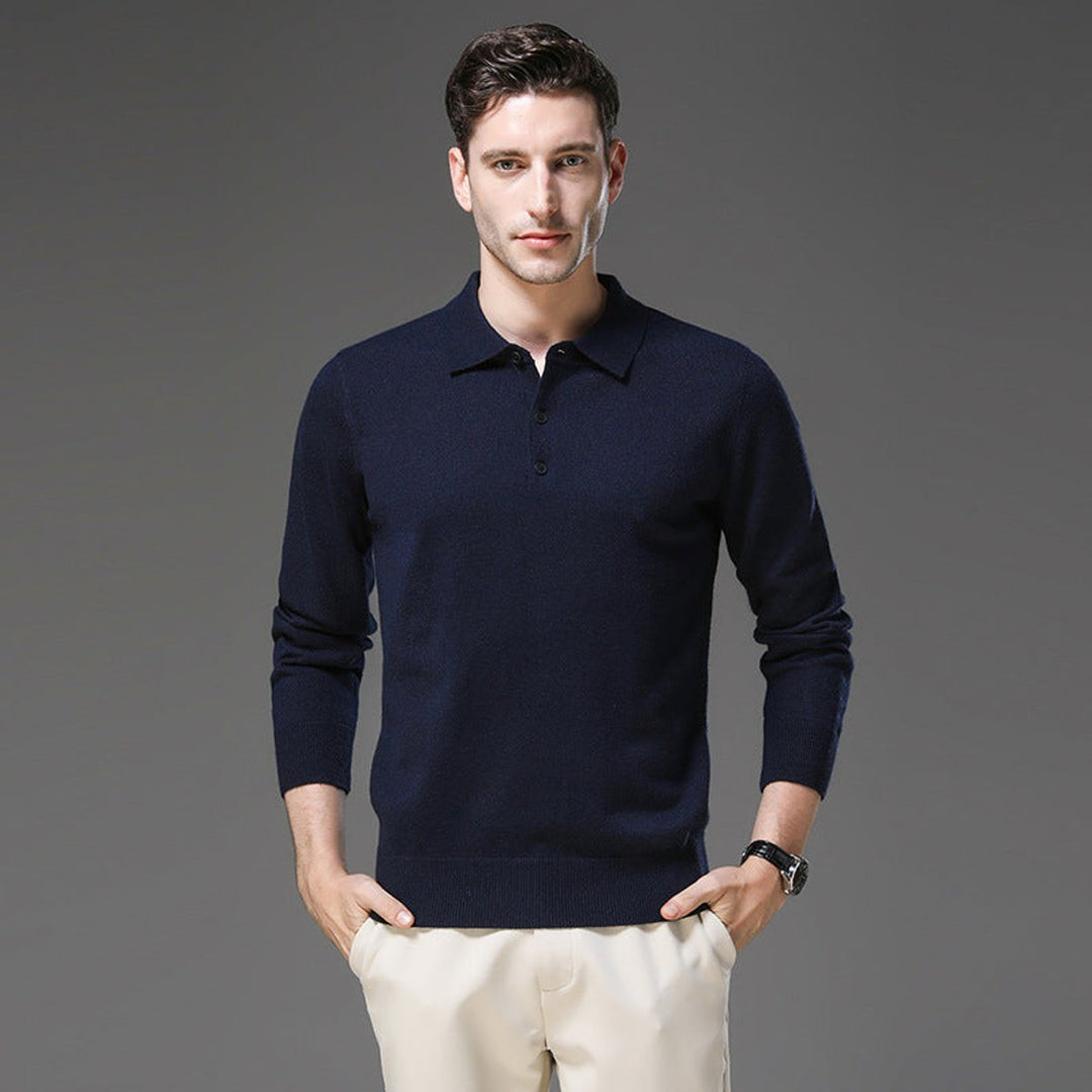 Maximilian | Elegant cashmere knit sweater
