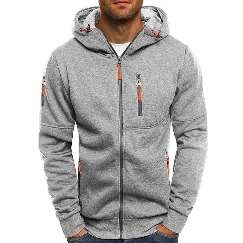 Felix | Sweatshirt-Jacke mit Kapuze – Bequeme Passform für Männer
