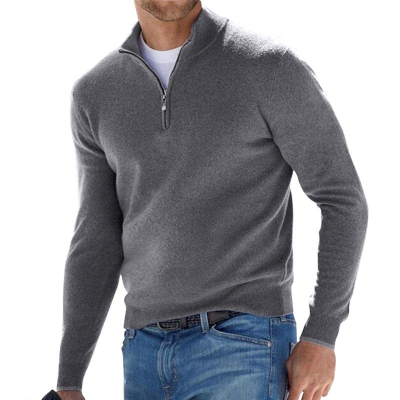 Bernhard | Zip-Pullover für Männer – Lässiger Schnitt