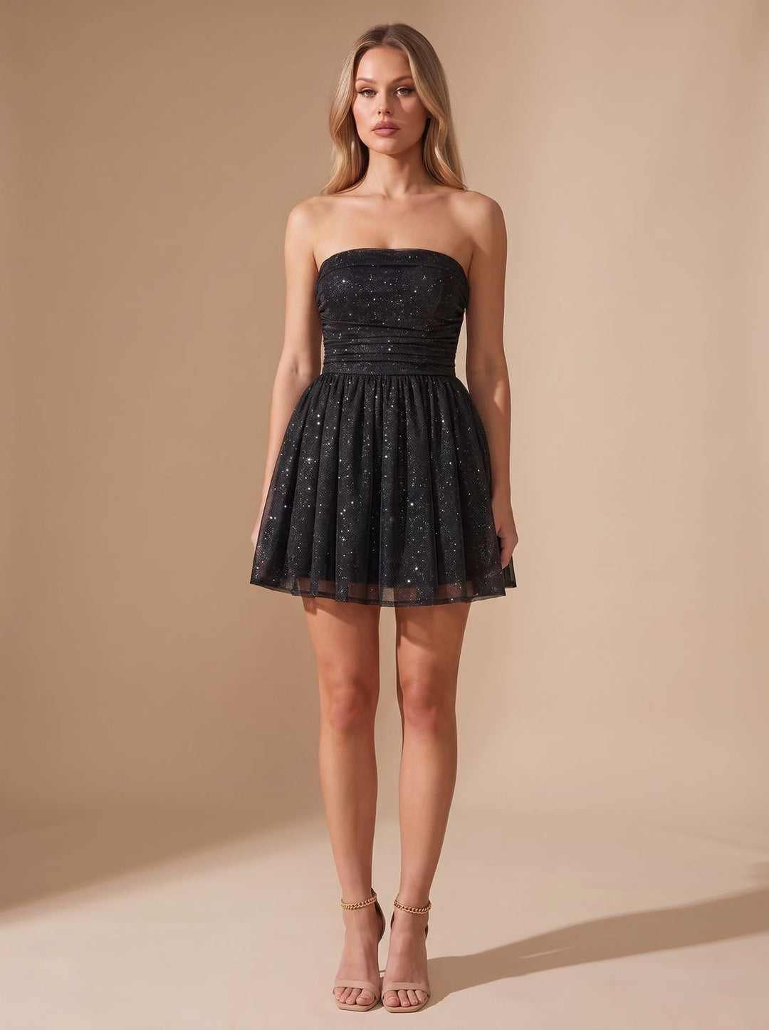 Mia | Mini Dress – Glitter Bustier für Frauen