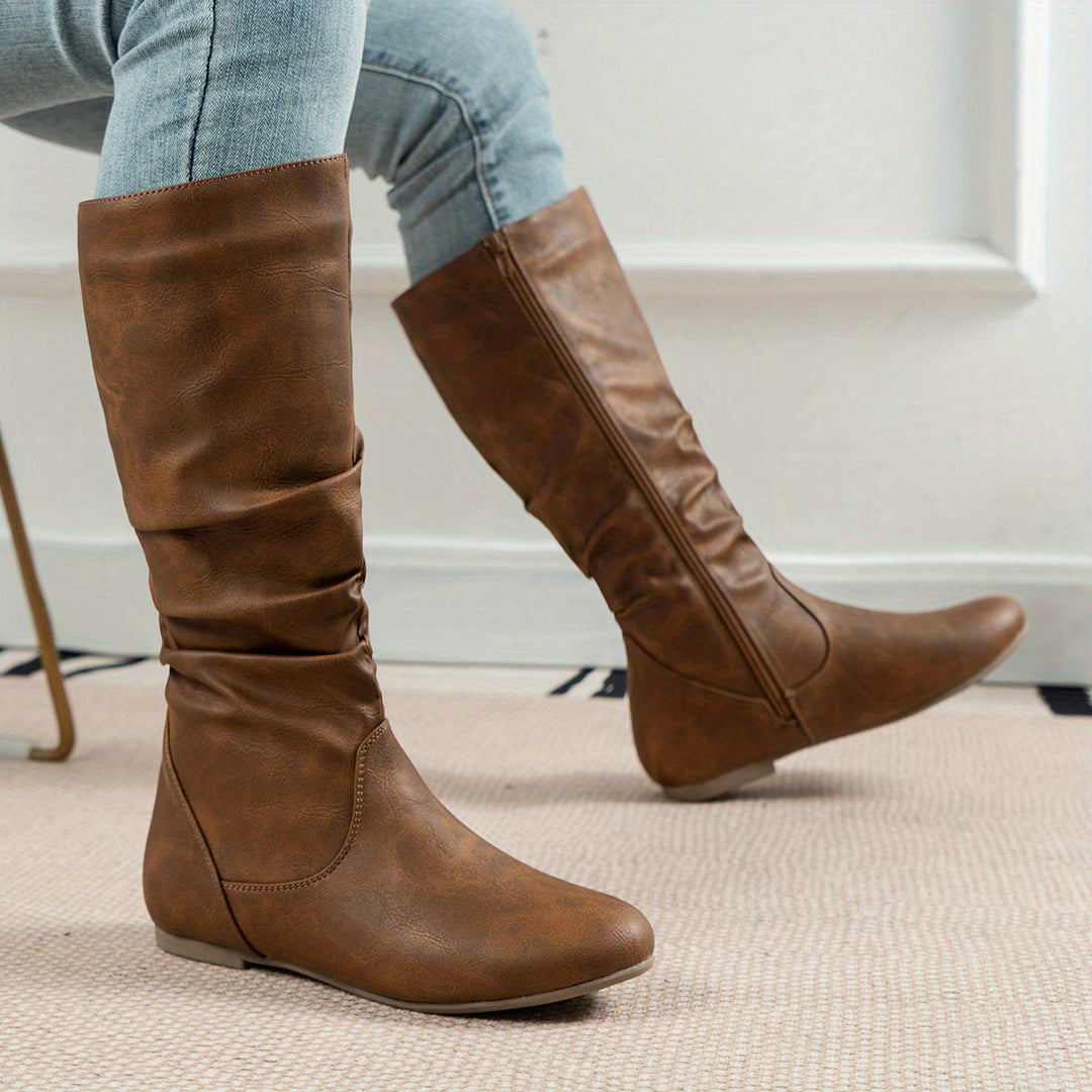 Naomi | Bequeme Kniehohe Stiefel Für Mühelosen Alltagsstil