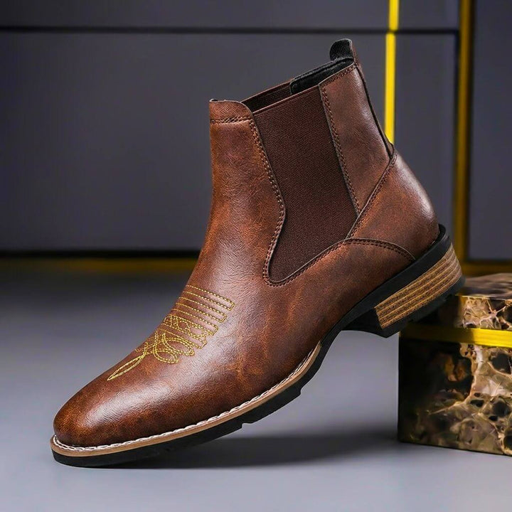 Clever | Chelsea Boots – Vintage Stil aus Echtem Leder