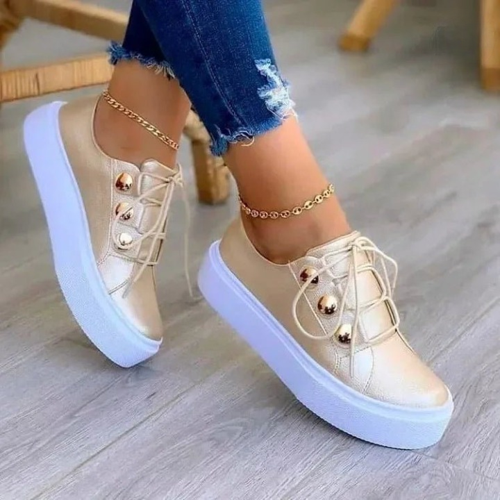 Victoria | Orthopedic and Stylish Platform Sneakers