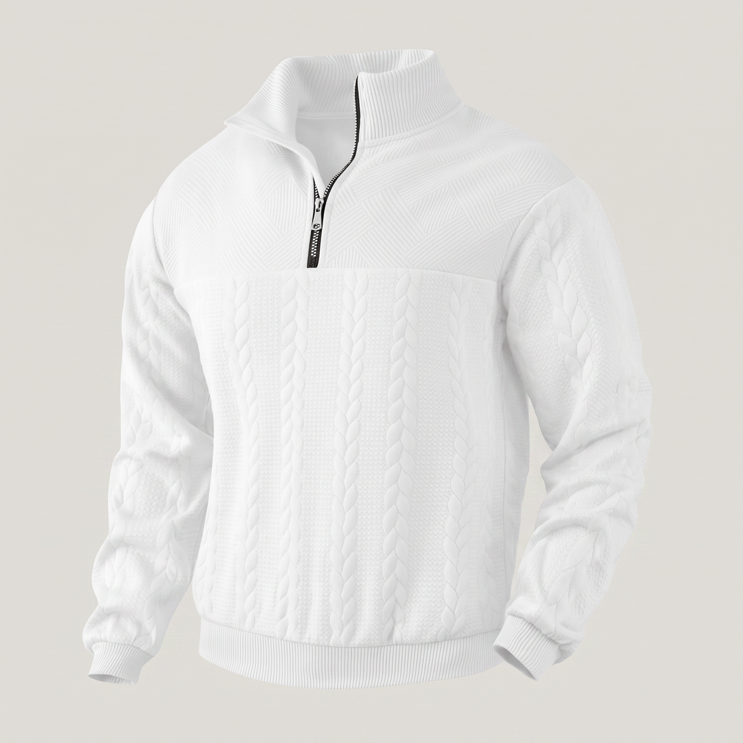 Camden | Quarter Zip Sweatshirt – Premium Tragekomfort für Männer
