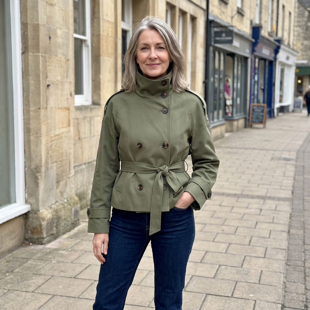 Evelyn | Trench Coat – Elegante und Vielseitige Damenmode