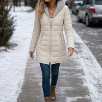Fiona | Lange Pufferjacke Mit Kapuze Und Kuscheligem Plüschfutter
