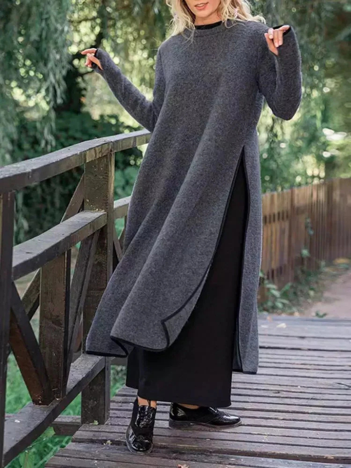 Dante | Maxi Kleid – Eleganter, weicher Strick für Frauen