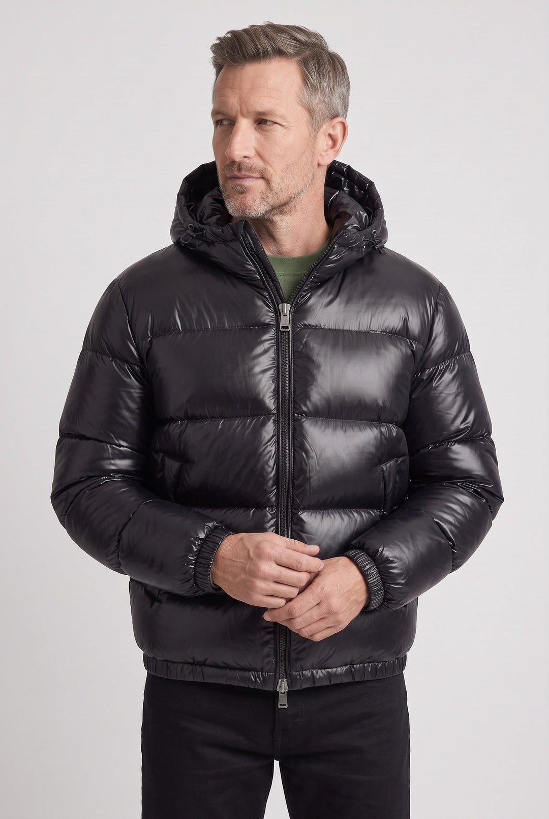 Zephyr | Herren Steppjacke – Lässiger Schnitt mit Kapuze