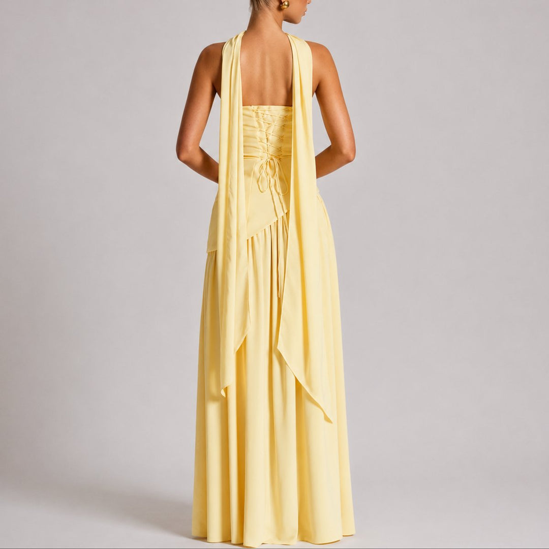 Emma | Elegant Fall Wedding Maxi Dress