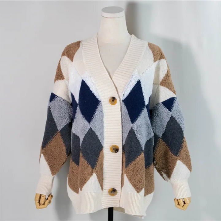 Maya | Modern and Oversized Women's Knit Cardigan