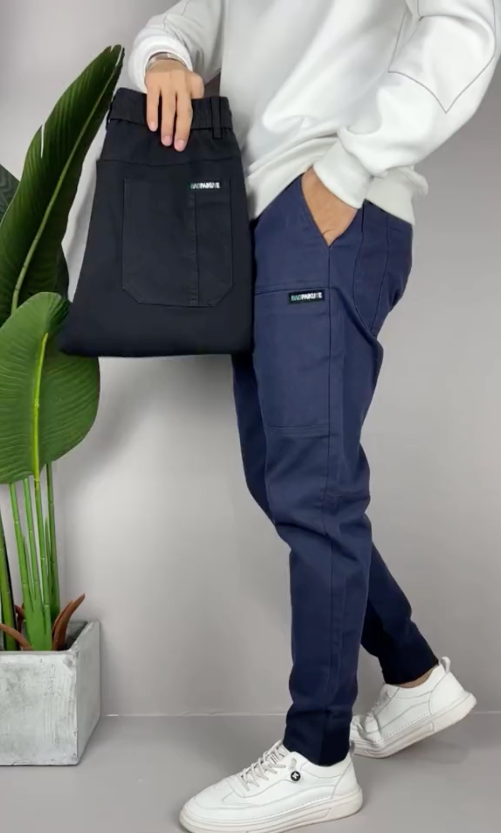 Leon | Flexible and Stylish Stretch Cargo Trousers