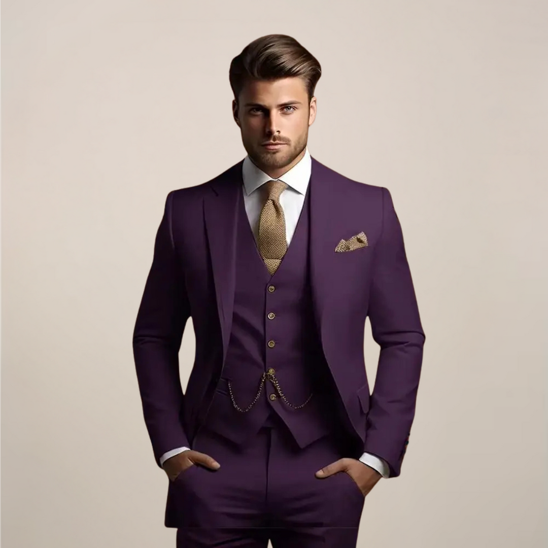 Georg | Spring Formal Three-Piece Suit for Men