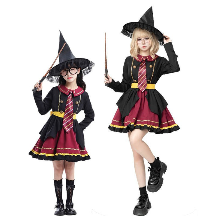 Drune | Girl's Wizard Costume – Enchanting Style for Halloween