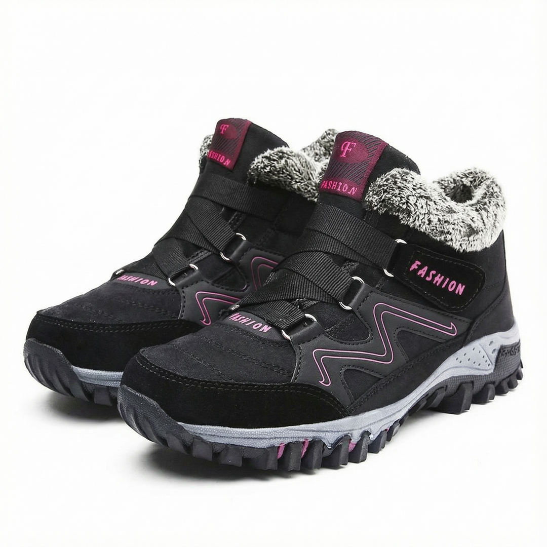 Snowstep | Winter Ankle Boots – Warm Fur Lining for Women