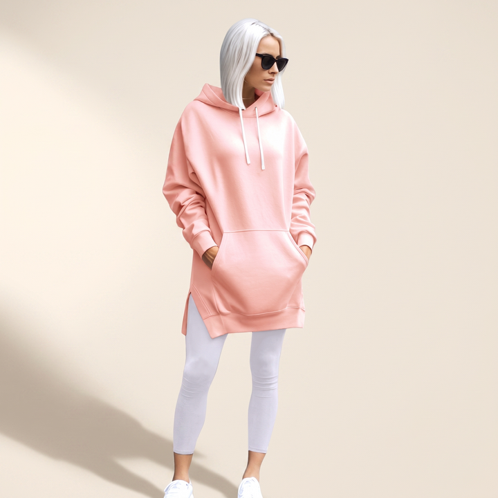 Avelmere | Hoodie Kleid – Kuschelige Fleece-Qualität für Damen