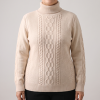 Livia | Weich Und Gemütlich Lammwolle Rollkragenpullover