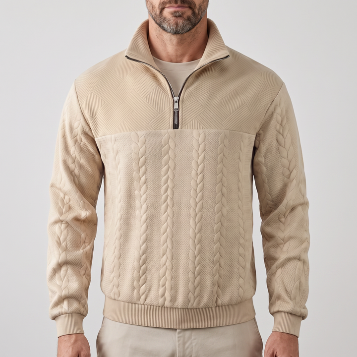 Camden | Quarter Zip Sweatshirt – Premium Tragekomfort für Männer