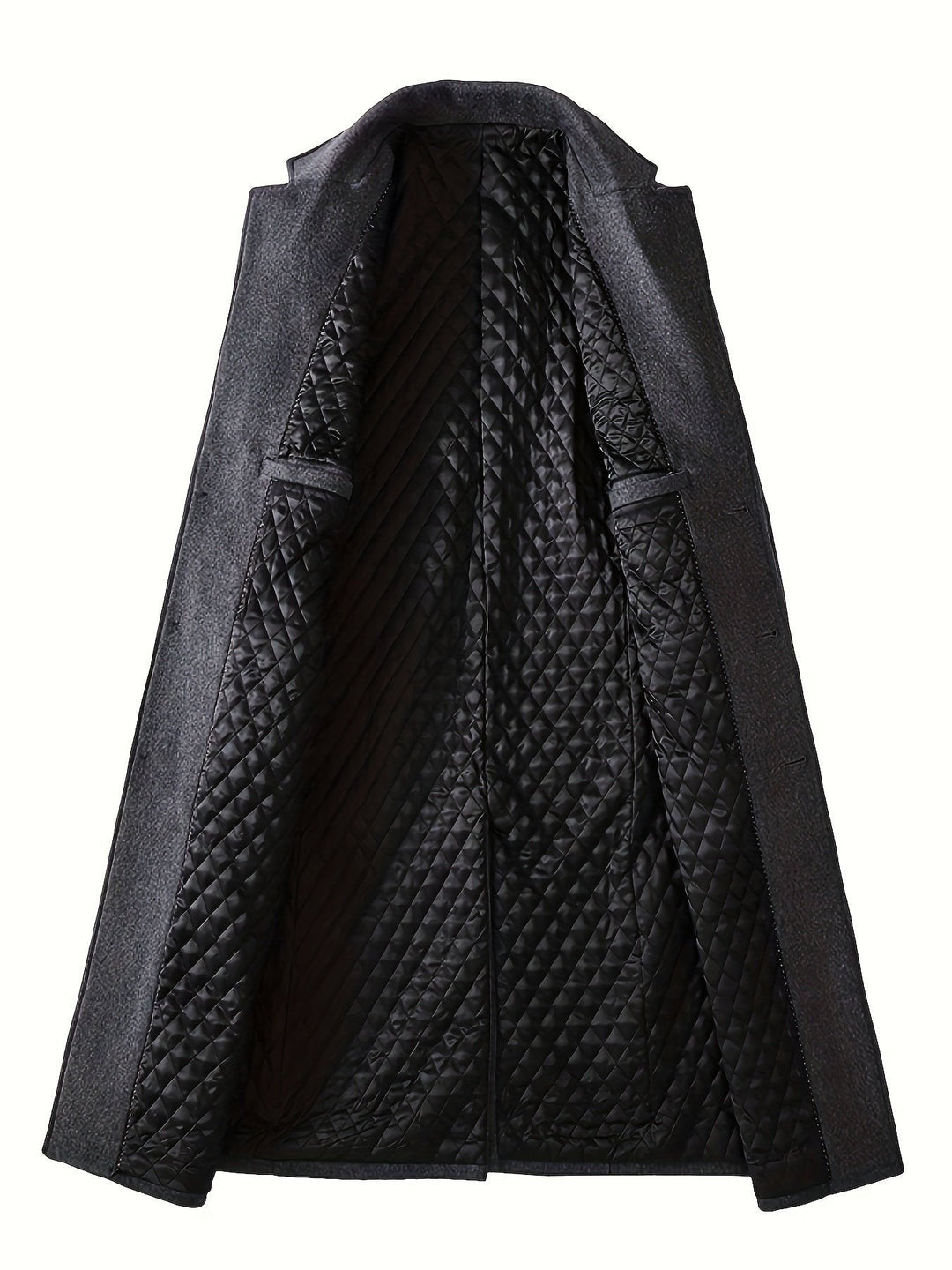 Alexander | Long Overcoat – Timeless Warmth for Men