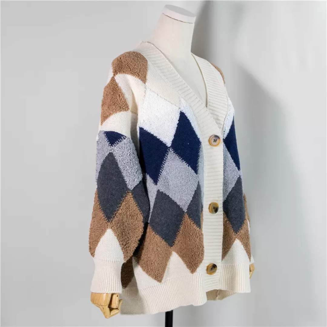 Maya | Modern and Oversized Women's Knit Cardigan