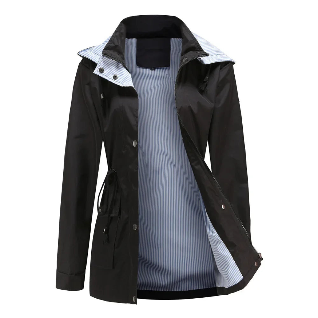 Lara | Waterproof Trench Coat – Versatile Outdoor Style for All