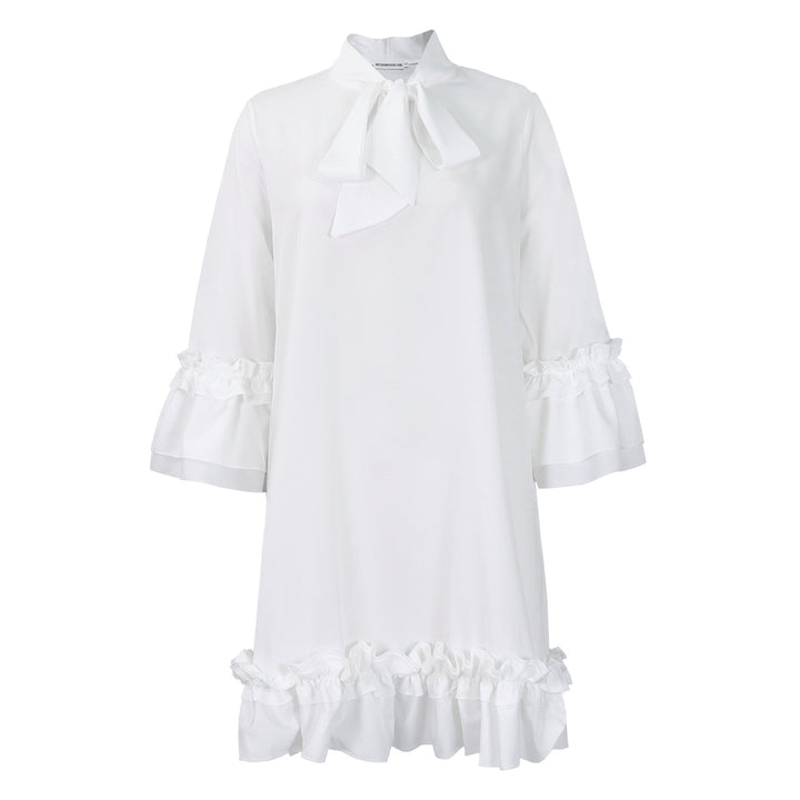 Rosalie | Graceful and Romantic Ruffled Tunic Dress