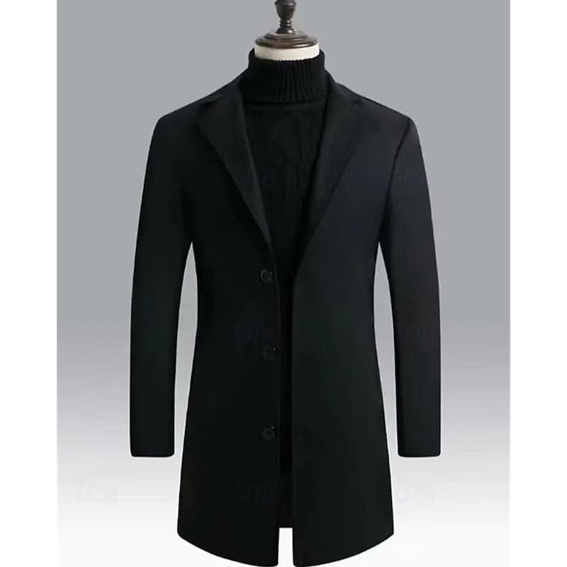 Callahan | Long Overcoat for Men – Timeless Everyday Style