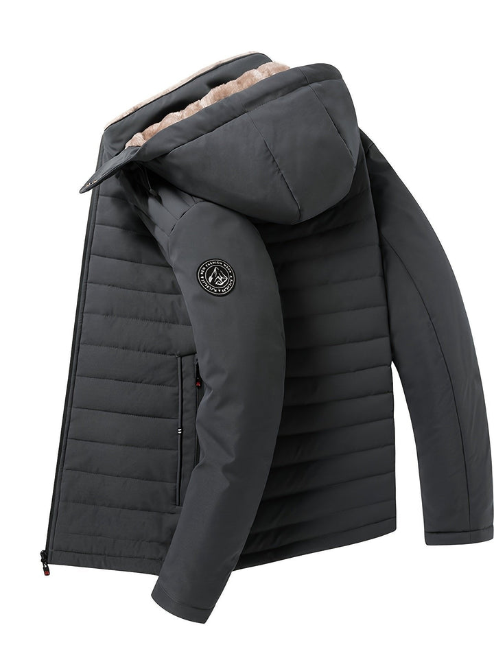 Rhys | Winterjacke mit Kapuze – Warm und Stilvoll