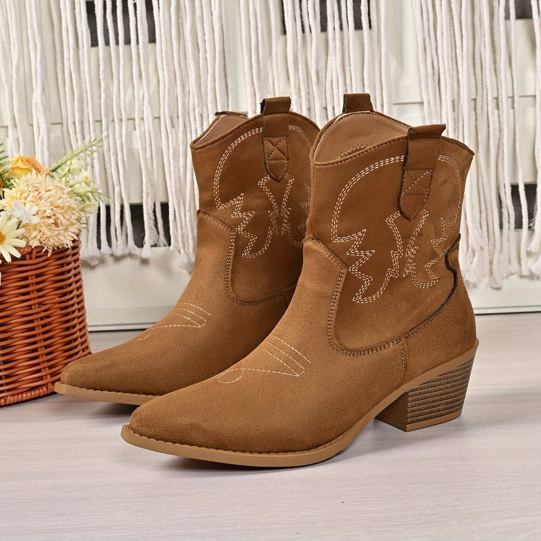 Mara | Classic Western-Style Cowboy Boots for Women