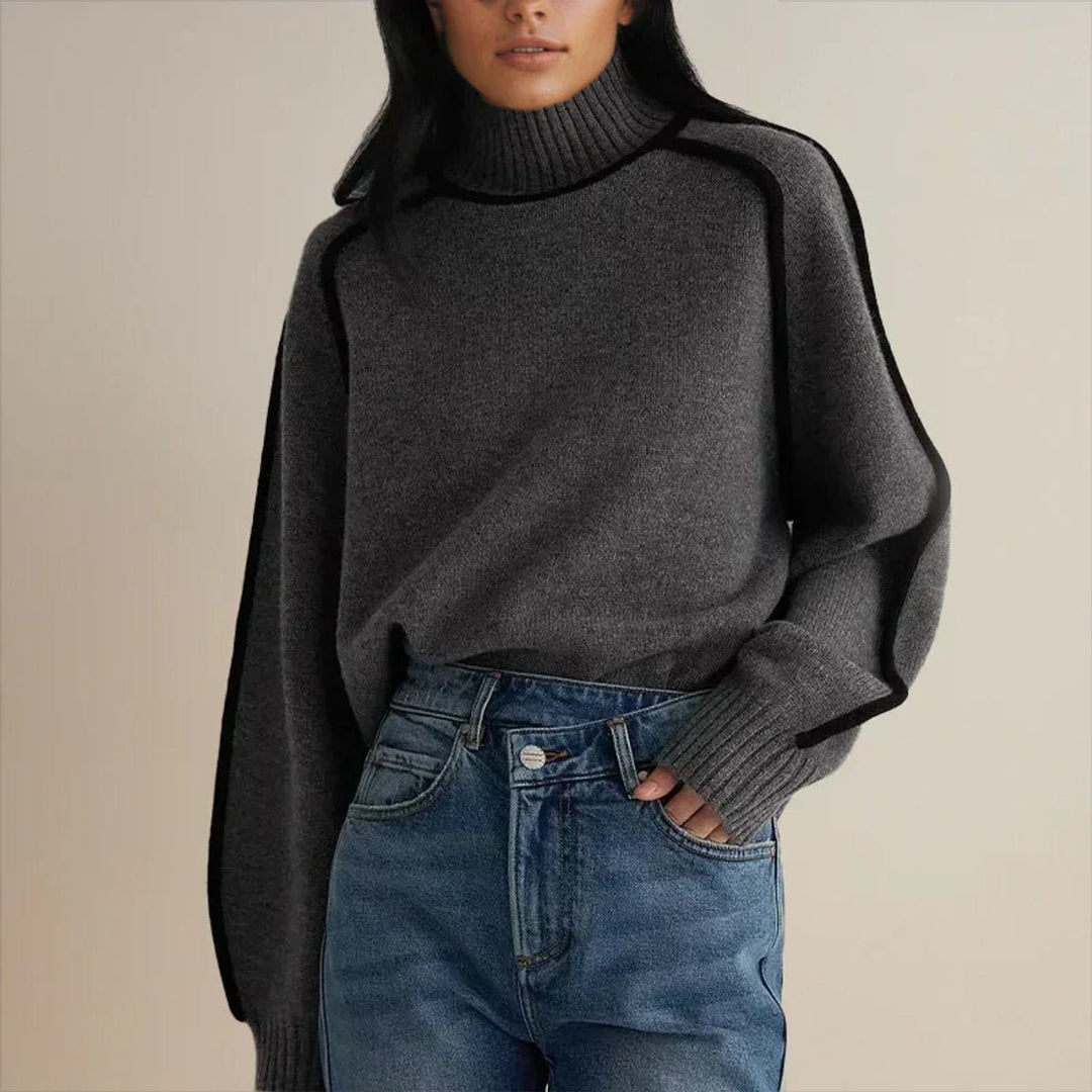 Sophie | Oversized Rollkragenpullover für Damen