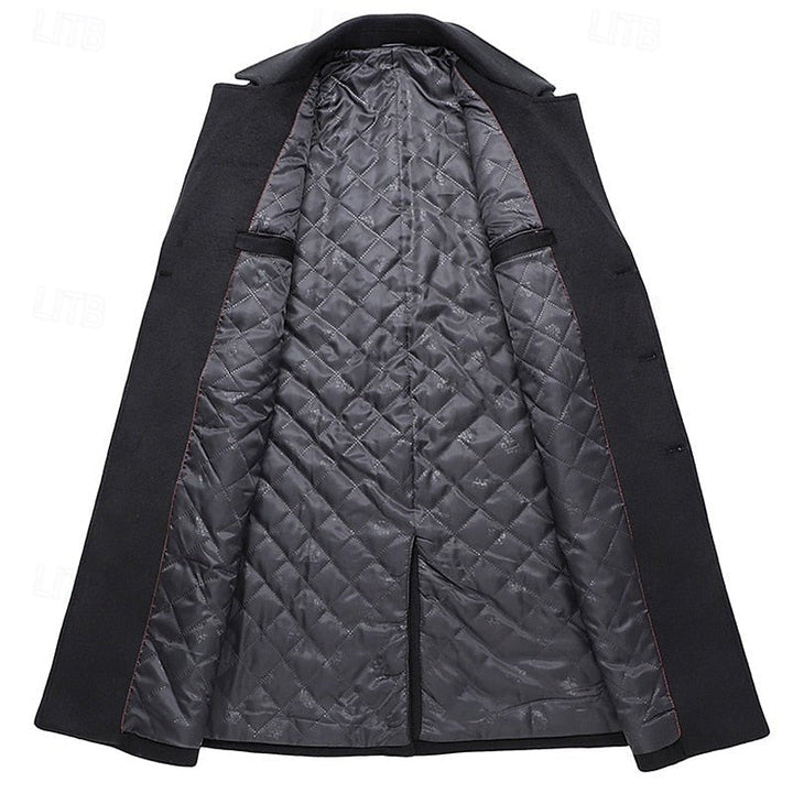 Malcolm | Double-Breasted Overcoat – Timeless Style for Men