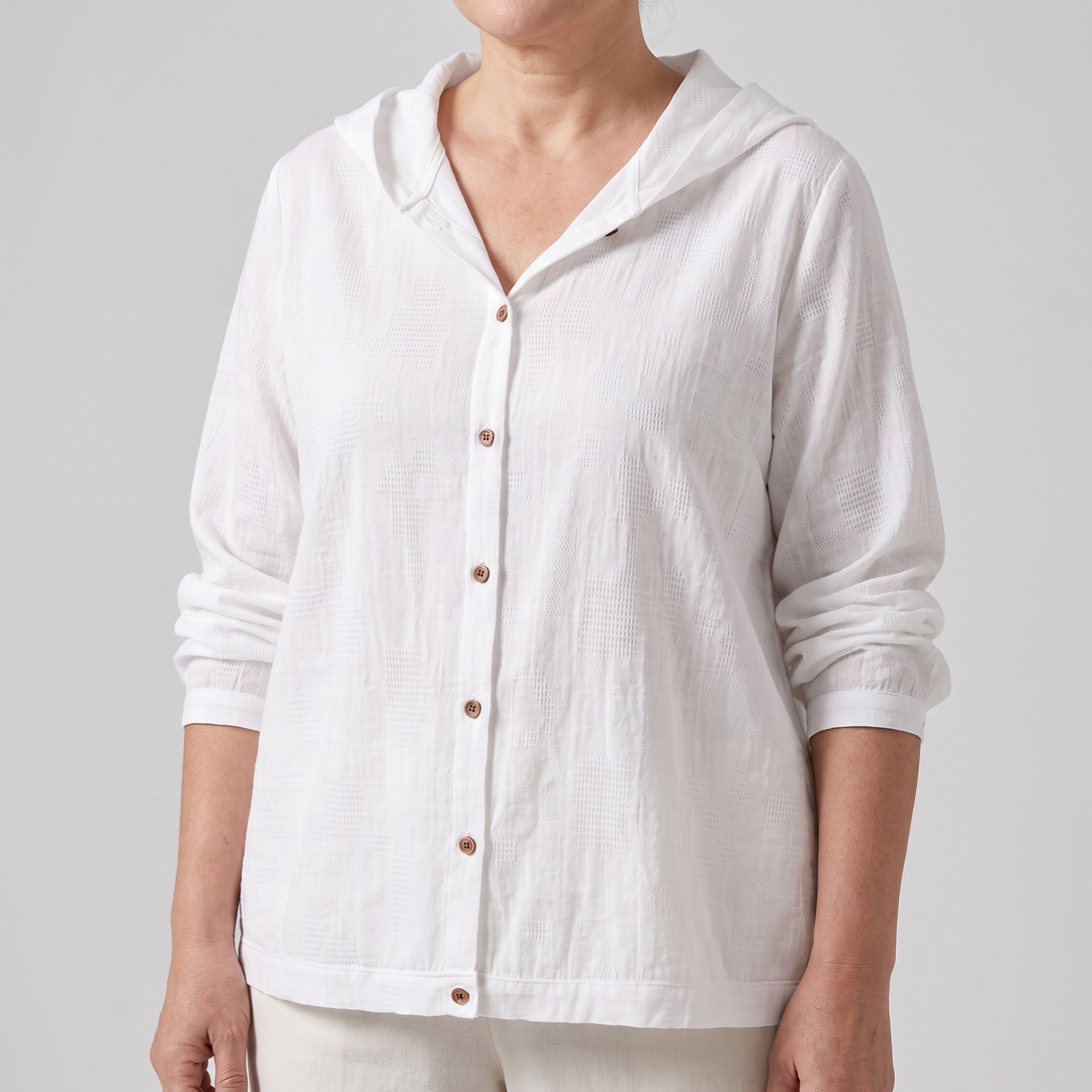 Miri | Hoodie – Weicher Leinenstil für den Alltag
