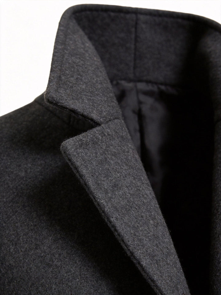 Chandler | Long Trench Coat – Timeless Elegance for Men