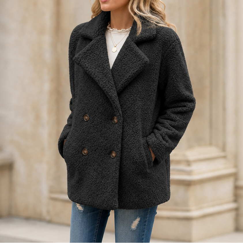 Cozelle | Teddy Fleece Winter Jacket – Chic und Warm