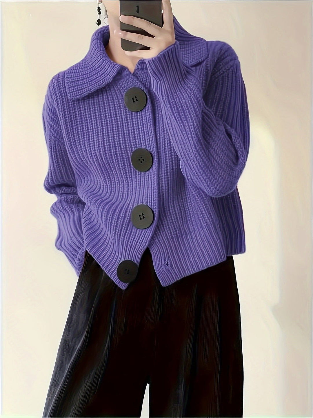 Eileen | Strickpullover – Bequemes Rippenmuster für Frauen