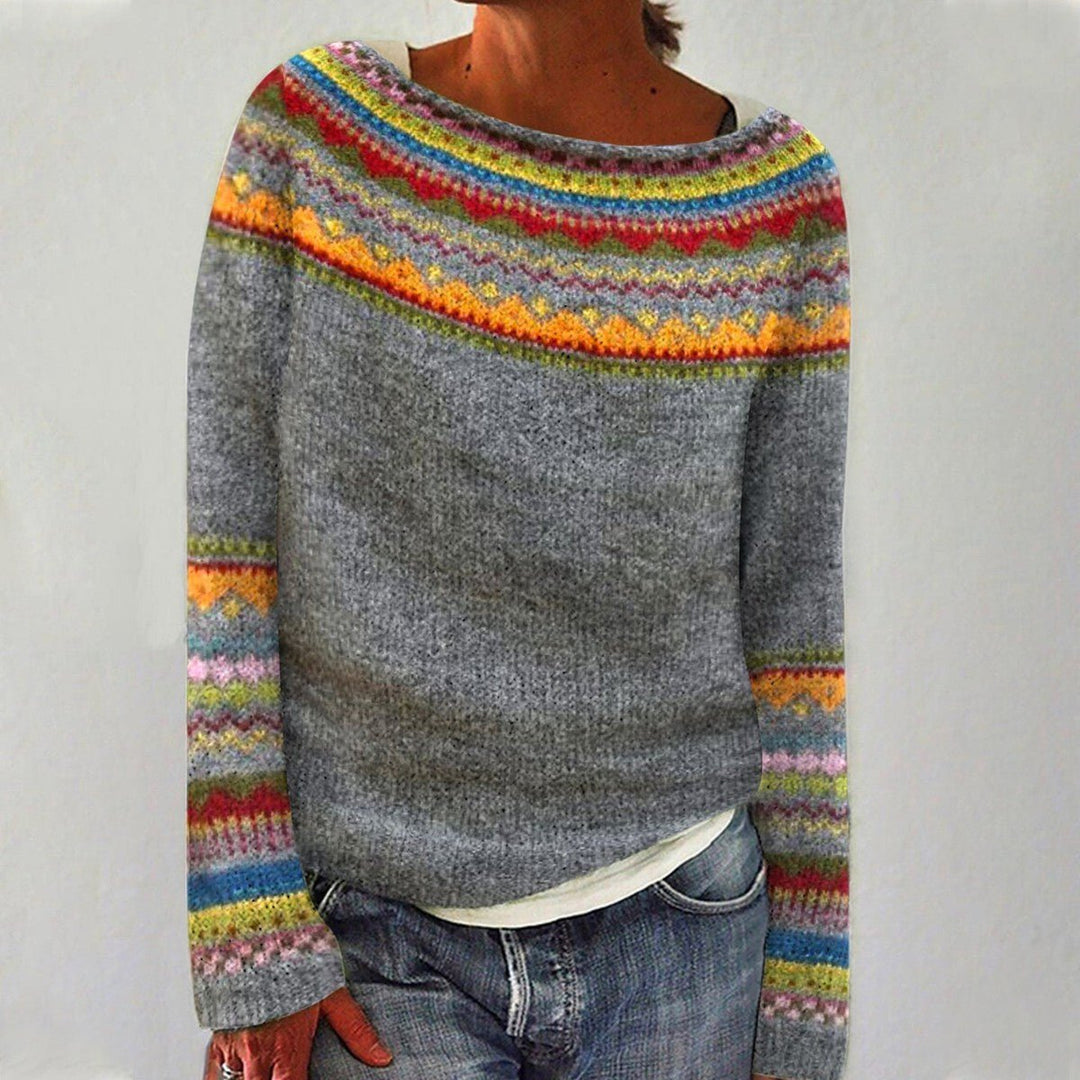 Beatrice | Retro Pullover in Stilvollem Design