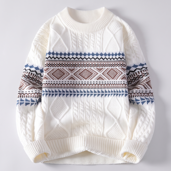 ARVID | Nordic Knit Sweater – Klassischer Stil für Herren