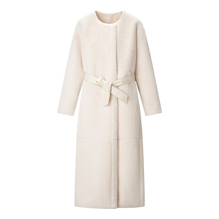 Drune | Teddy-Mantel – Oversize Longline für Damen