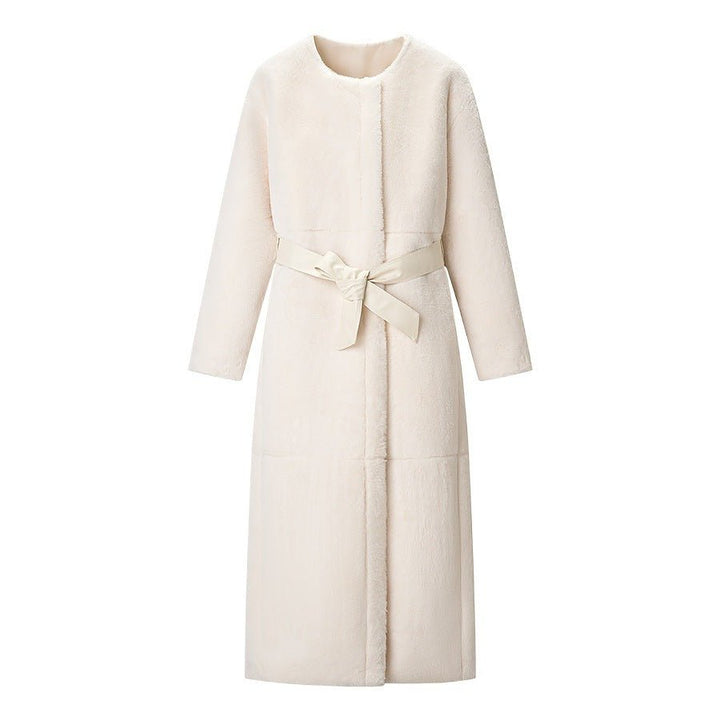 Drune | Teddy-Mantel – Oversize Longline für Damen