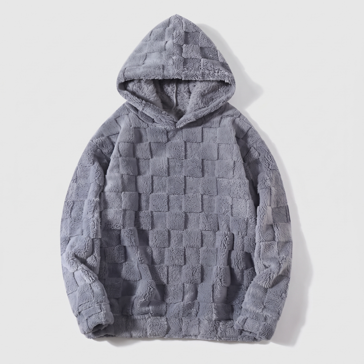 Waffle | Waffle Knit Hoodie – Bequemer Pullover für Männer