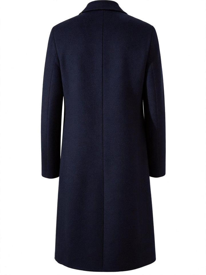 Chandler | Long Trench Coat – Timeless Elegance for Men