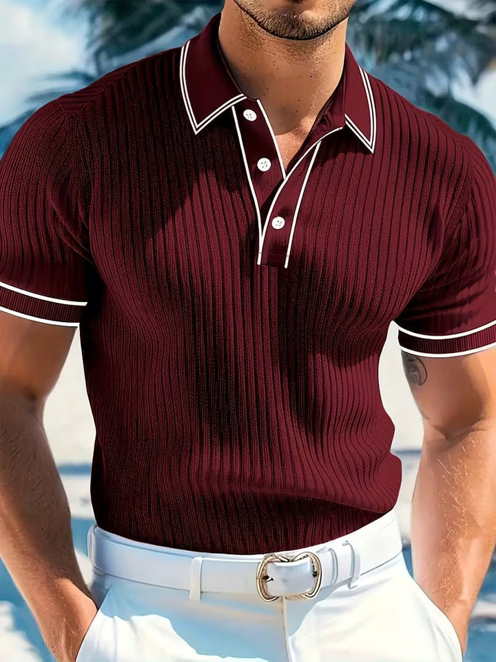 Logan | Polo Shirt – Stilvolles Kurzarm-Design für Männer