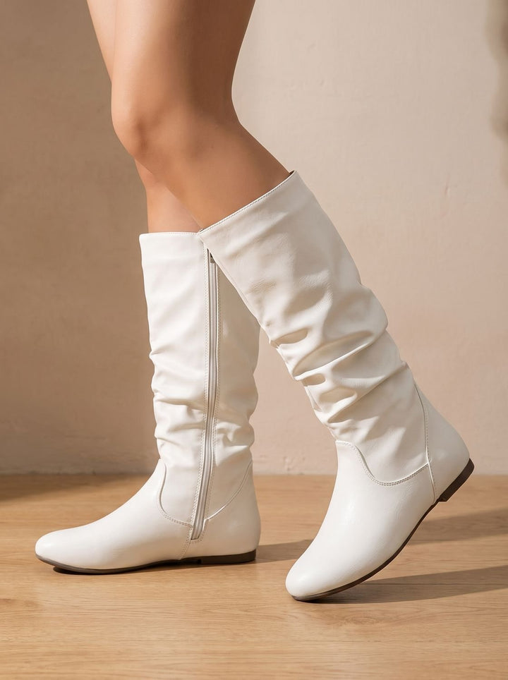 Harper | Slouchy Flat Knee High Boots für Frauen
