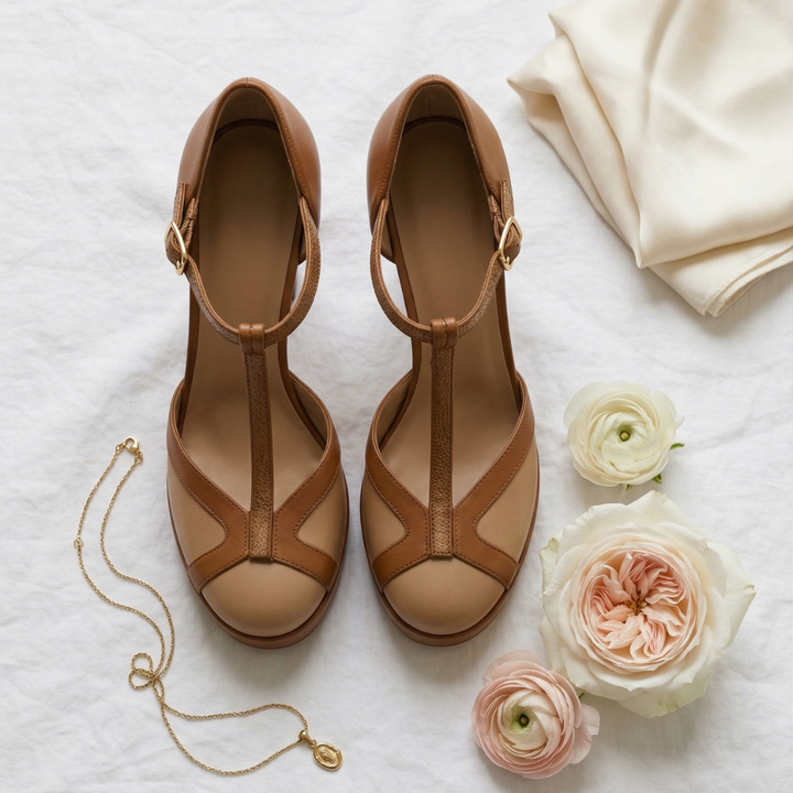 Nadia | Geschlossene Absatzschuhe – Eleganter Retro-Stil für Frauen