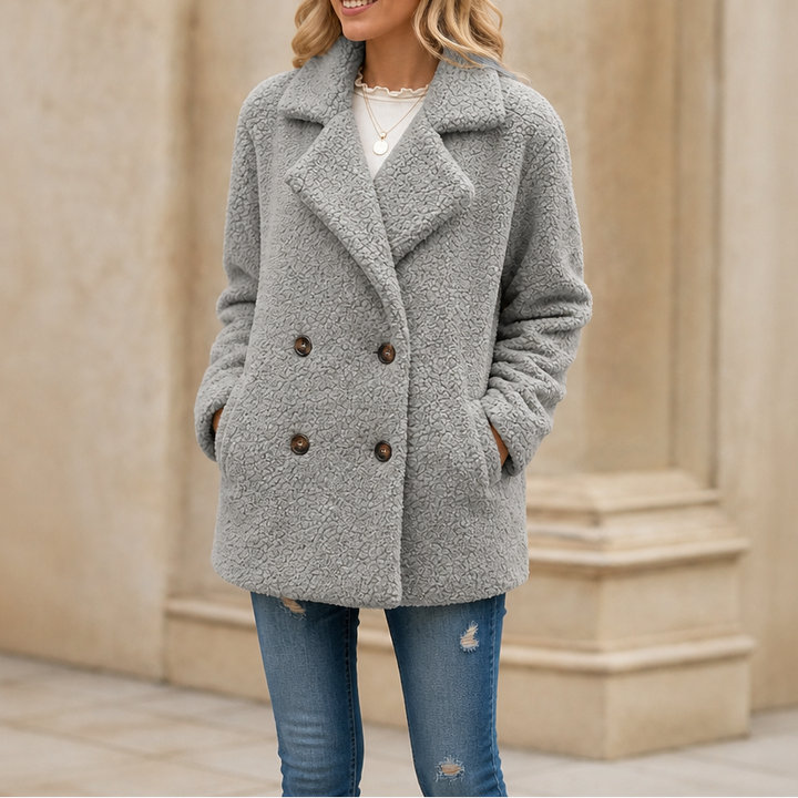 Cozelle | Teddy Fleece Winter Jacket – Chic und Warm