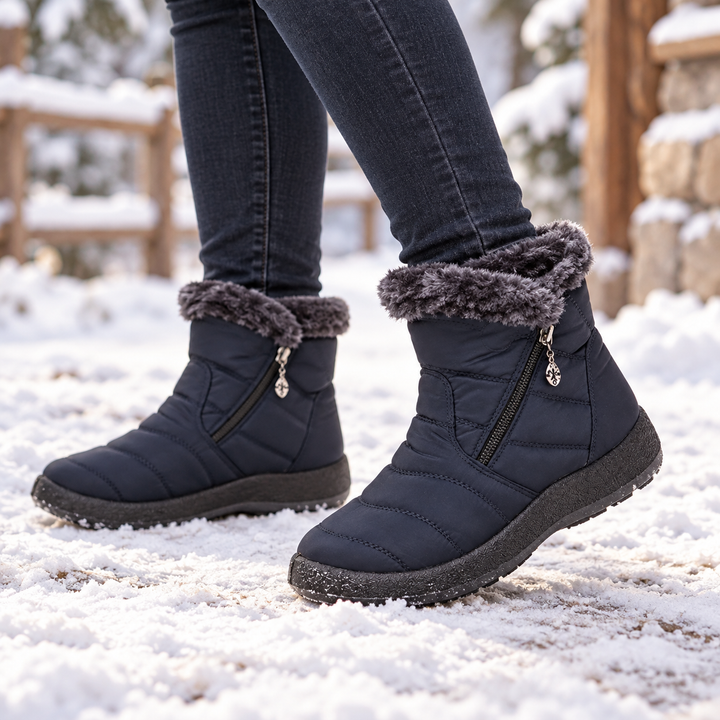 Lunavia | Zipper Ankle Boots – Warm und Wasserabweisend für Frauen