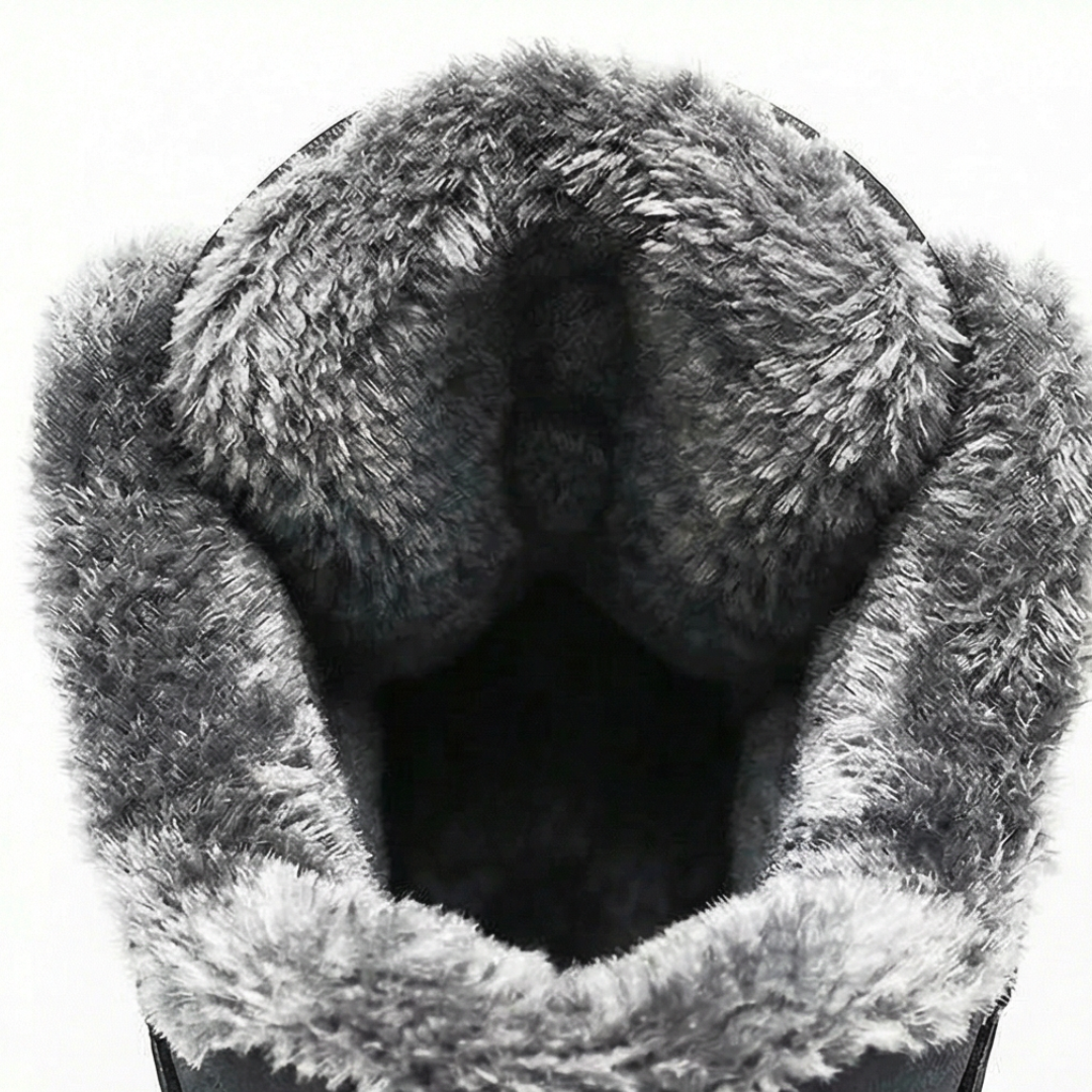 Snowstep | Winter Ankle Boots – Warm Fur Lining for Women